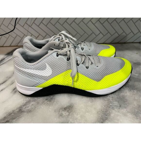 Nike Metcon Repper DSX 898048-001 White / Volt Men's Training Shoes Size 12